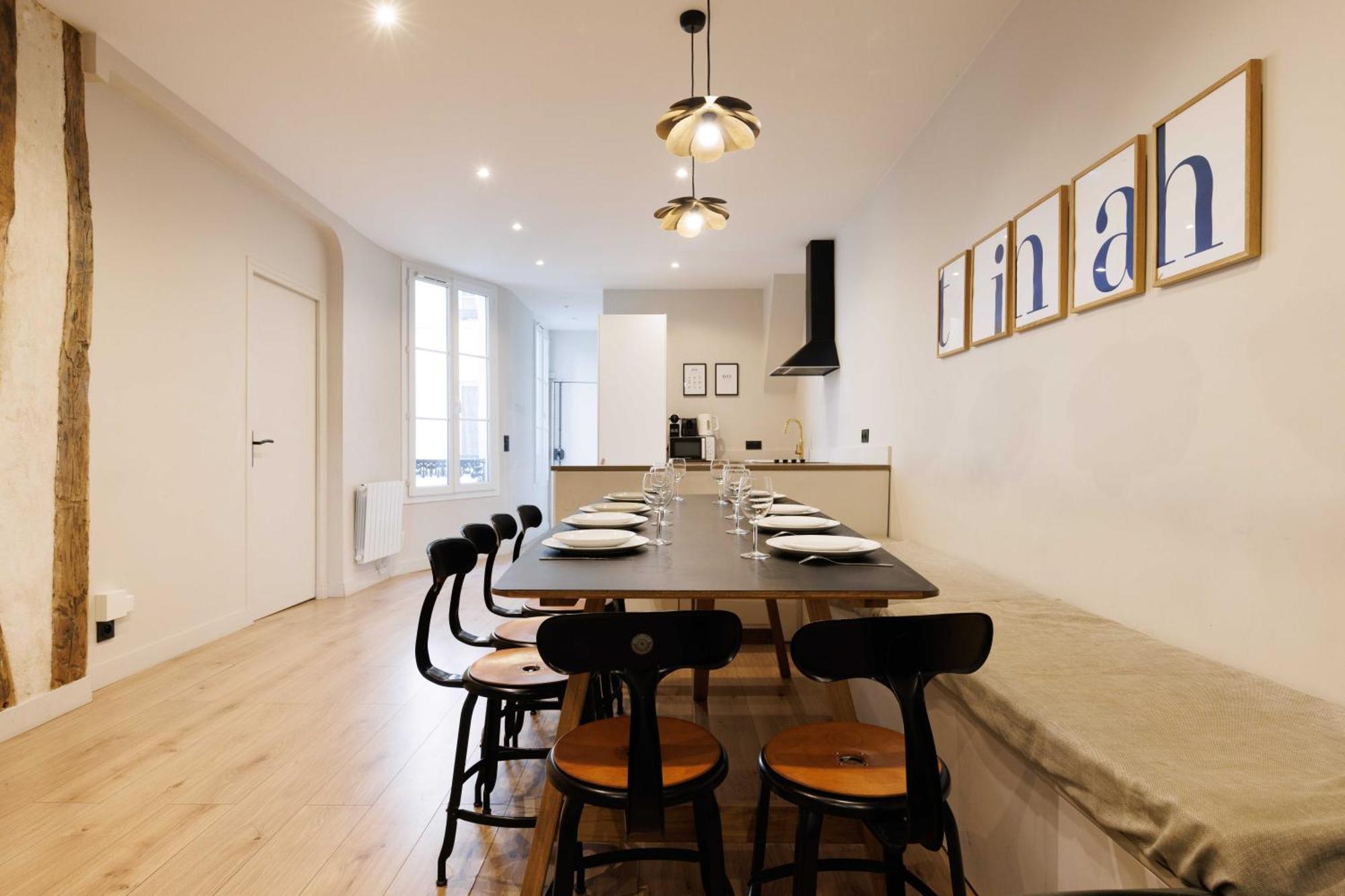 Appartamento Cosy - 4br-12p - Canal Saint-martin Parigi